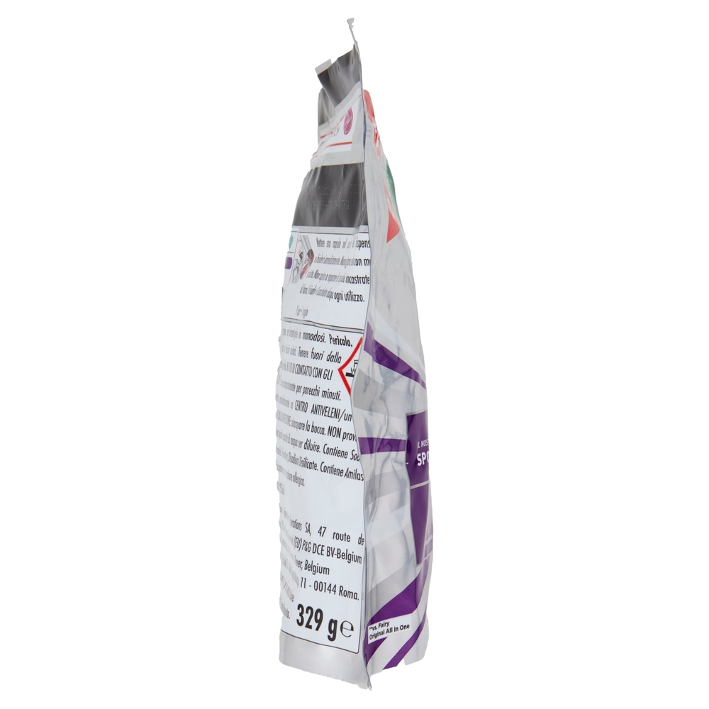 Fairy Pastiglie Lavastoviglie Platinum Plus All in One Miracle, Detersivo Piatti Limone 20 Caps 329g